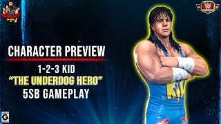 Character Preview 1-2-3 Kid The Underdog Hero 5Sb Gameplay Wwe Champions 