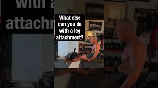 Leg attachments on a bench = versatility with a small footprint #shorts