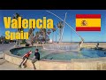 Valencia, Spain - Walk by the beach - Virtual Walking Tour in 4K