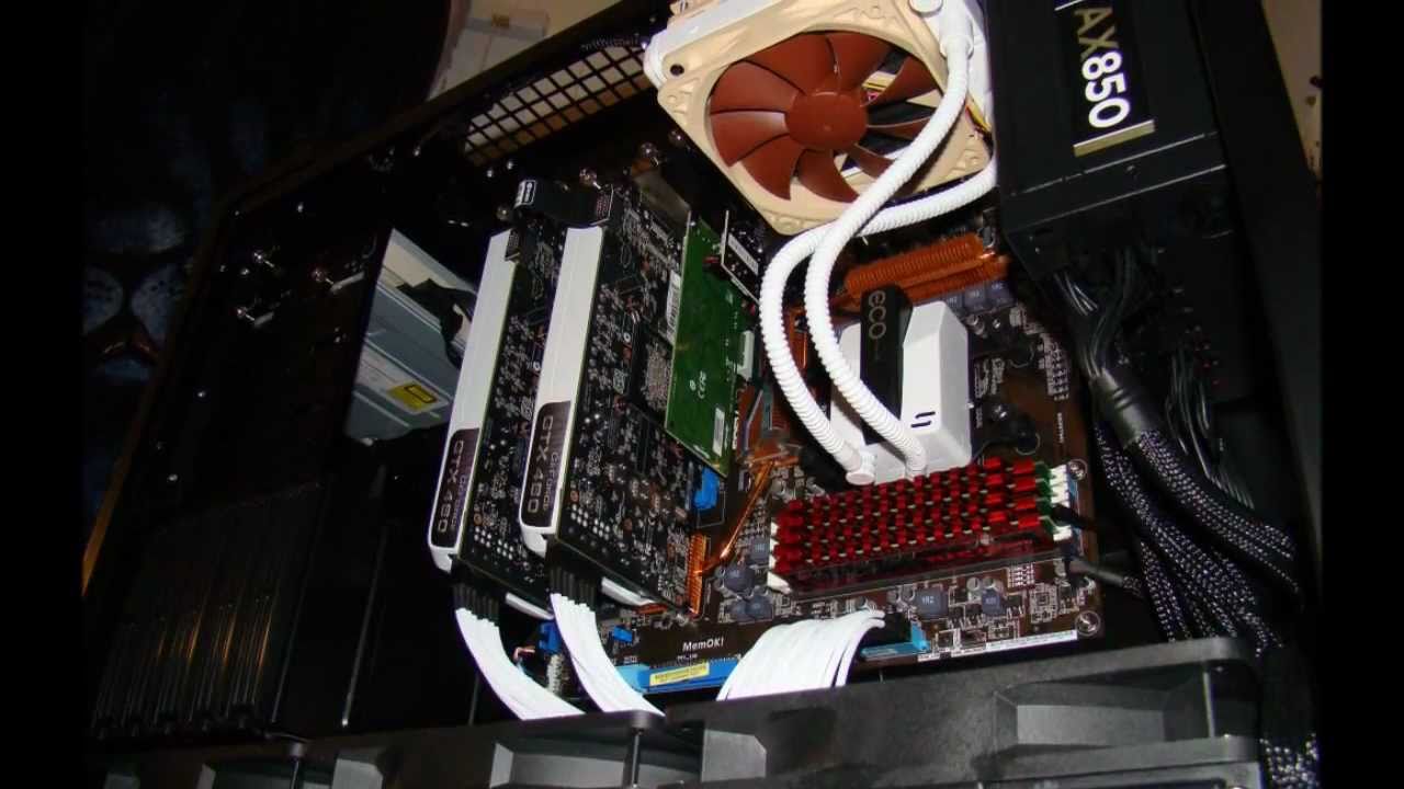 RV02B-EW, AMD 1090T, GTX 460 768MB, CooliT ECO, Corsair AX850