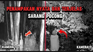Download Lagu HOROR‼️PENAMPAKAN ASLI SARANG POCONG TEREKAM KAMERA DAN GAK MASUK AKAL #cctv #horror  MP3