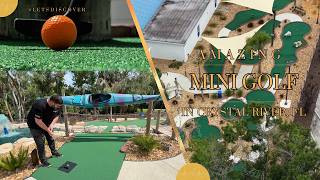 Is this the GREATEST Mini Golf Course in Florida?! #LetsDiscover Crystal River Mini Golf