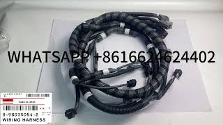 KBZE KLH10620 ISUZU 4JJ1 ENGINE 8-98035054-2 8-98035054-4 8-98035054-5 WIRING HARNESS FOR SUMITOMO S
