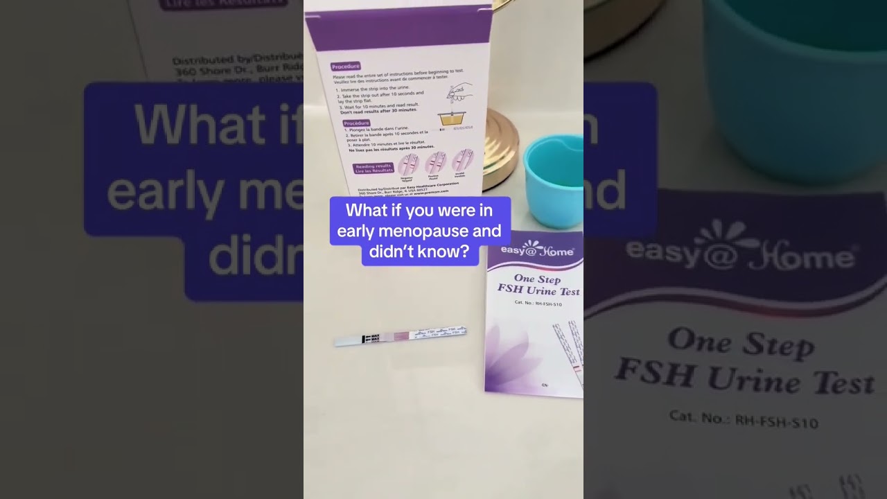 Check your follicle stimulating hormone to know if you're entering menopause