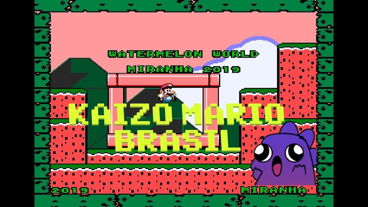 ♥ SUPER MARIO WORLD - WATERMELON WORLD [BR] BY: MIRANHA - YouTube