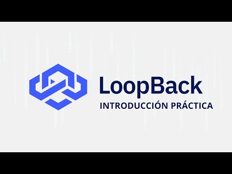 Video: ¿Qué es LoopBack en el nodo JS?