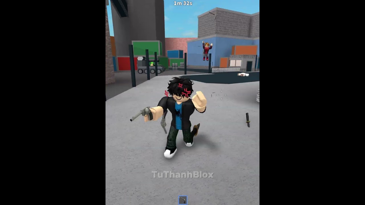Trolling spider man 😂 in mm2