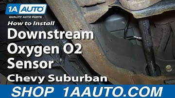 How to Replace Downstream O2 Oxygen Sensor 00-02 Chevy Suburban
