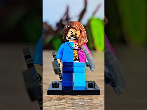 ⚔️ LEGO MINECRAFT: Steve vs. Garrett Garrison #thegarbageman #freakfight