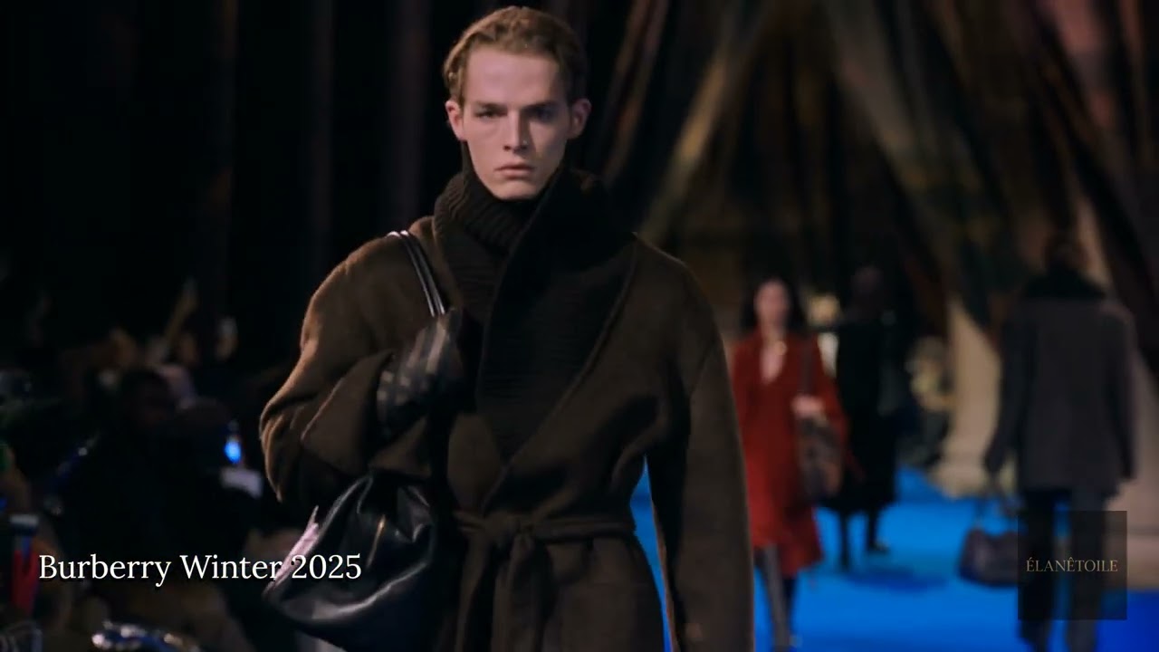 Burberry | Winter 2025 | Is Ice-Cold British Drama in Motion 🧥🌫️ | ElanEtoile