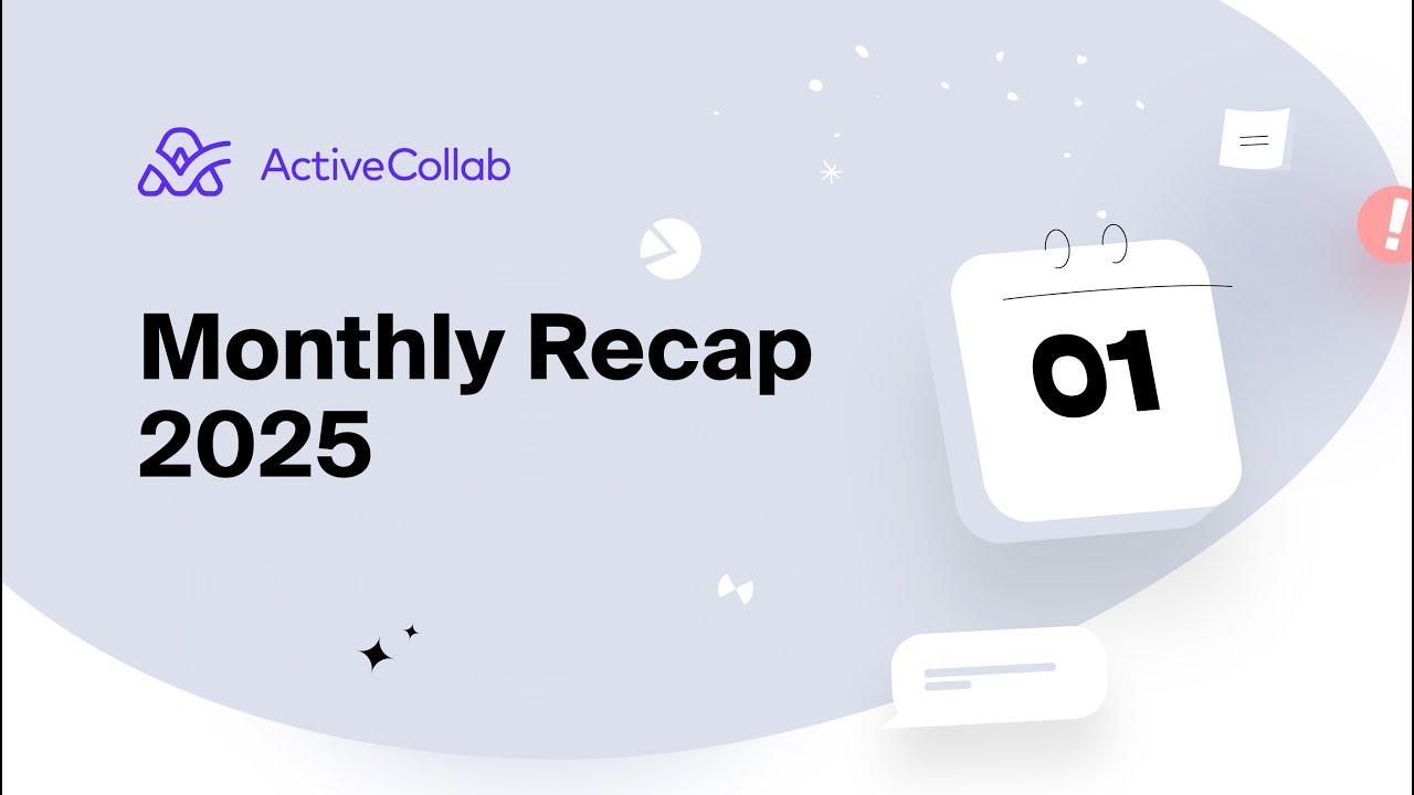 January Recap: Events in Workload, eInvoicing, and Project Progress Menu