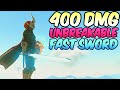 Make 400 Damage UNBREAKABLE Fast Sword in Zelda Tears of the Kingdom