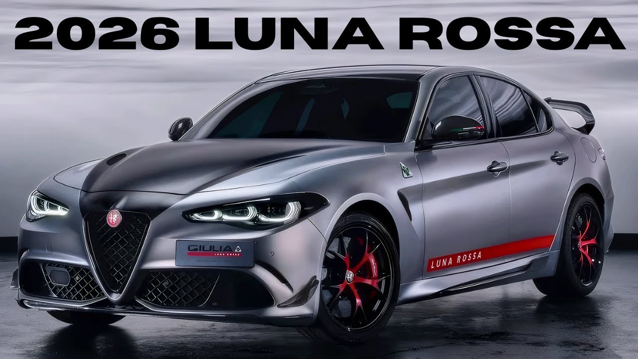 D*I様 Macchina rossa Alfa Romeoクァドリフォリオ ア Alfa Romeo Giulia Quadrifoglio Luna Rossa 2026 | Full Review - YouTube