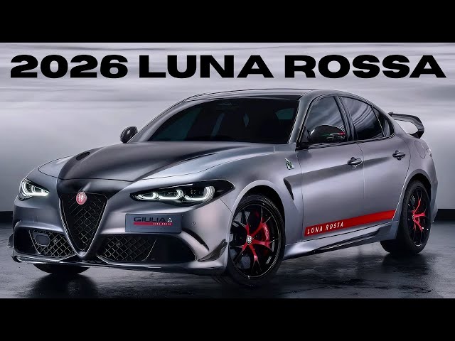 Alfa Romeo Giulia Quadrifoglio Luna Rossa 2026 | Full Review - YouTube