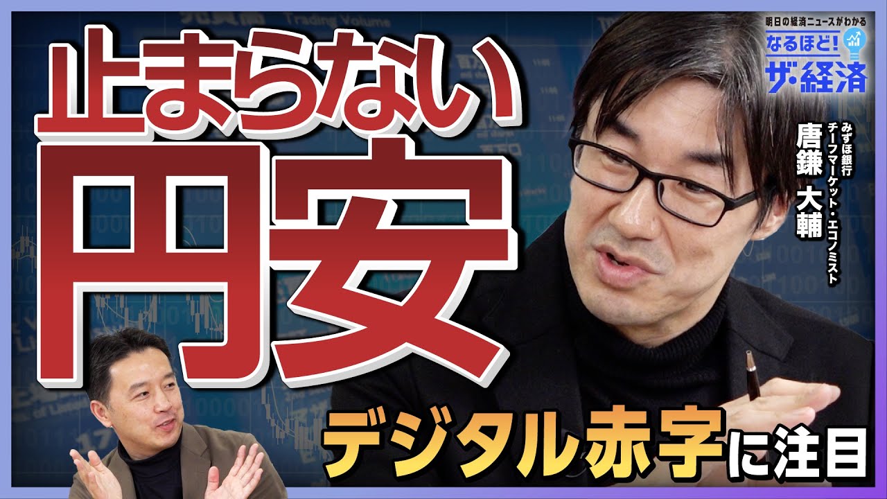 It's not just interest rates] Why can't the yen's depreciation
