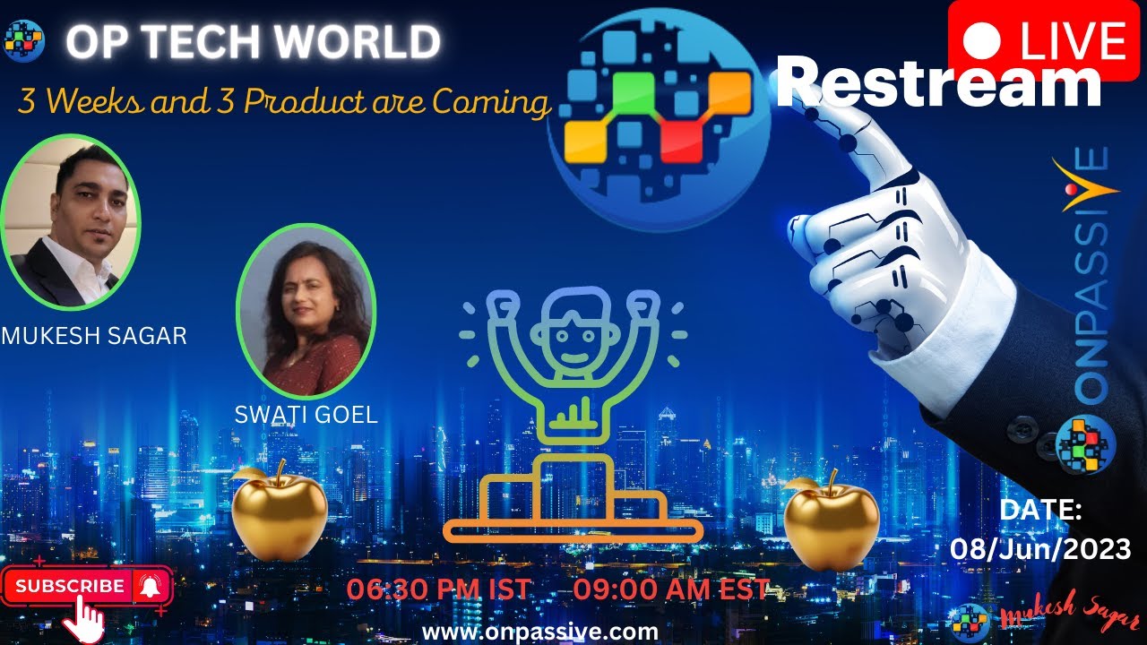OP TECH WORLD - 3 WEEKS AND 3 PRODUCTS ARE COMING!, - YouTube
