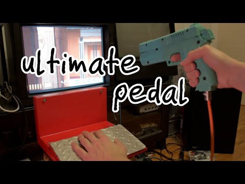Video: Pistola Arcade Time Crisis 2, Pedale Rimontato Per Video PS2