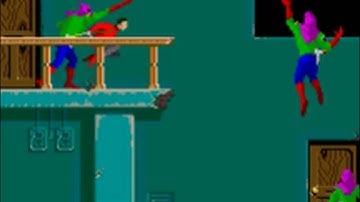 Rolling Thunder (Namco 1986)  Attract Mode 60fps