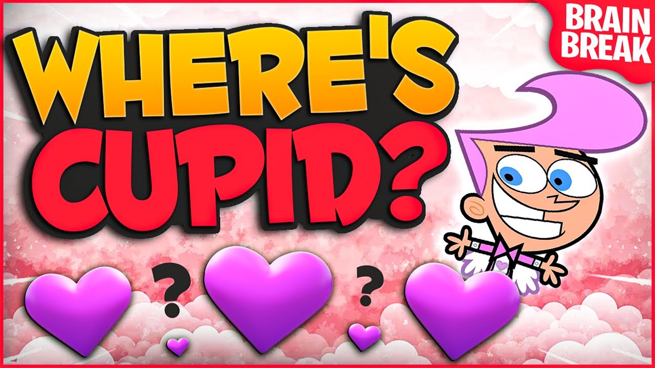 Where's Cupid? | Valentine's Day Brain Break | Just Dance | Valentines Day Games For Kids