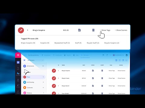 How to Manage Elements in StudioBinder | Production Elements Tutorial