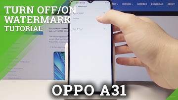 How to Remove Camera Watermark on OPPO A31 2020 – Camera Settings