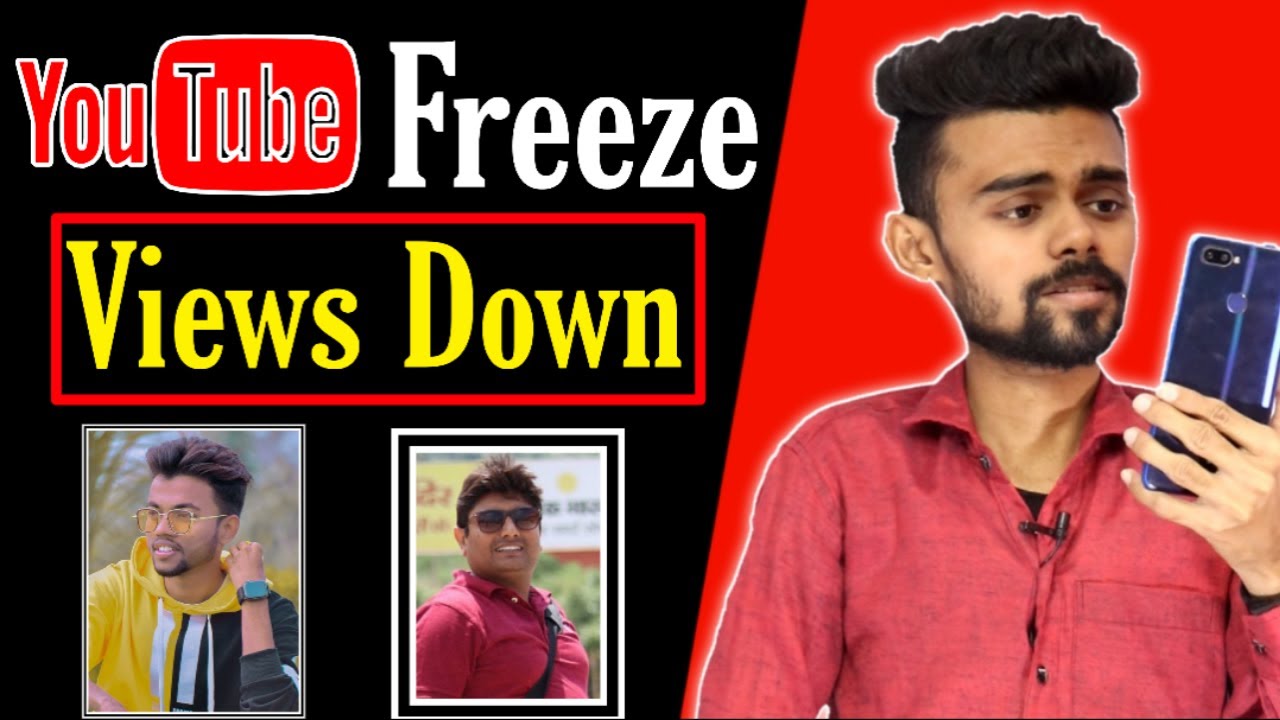 YouTube Freeze Views Down | Youtube views decrease | Views down issue