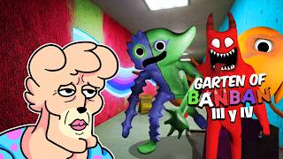 VISITE la GUARDERIA mas FAMOSA del MUNDO 🏢🧸💀SOYDANY en GARTEN OF BANBAN III y IV