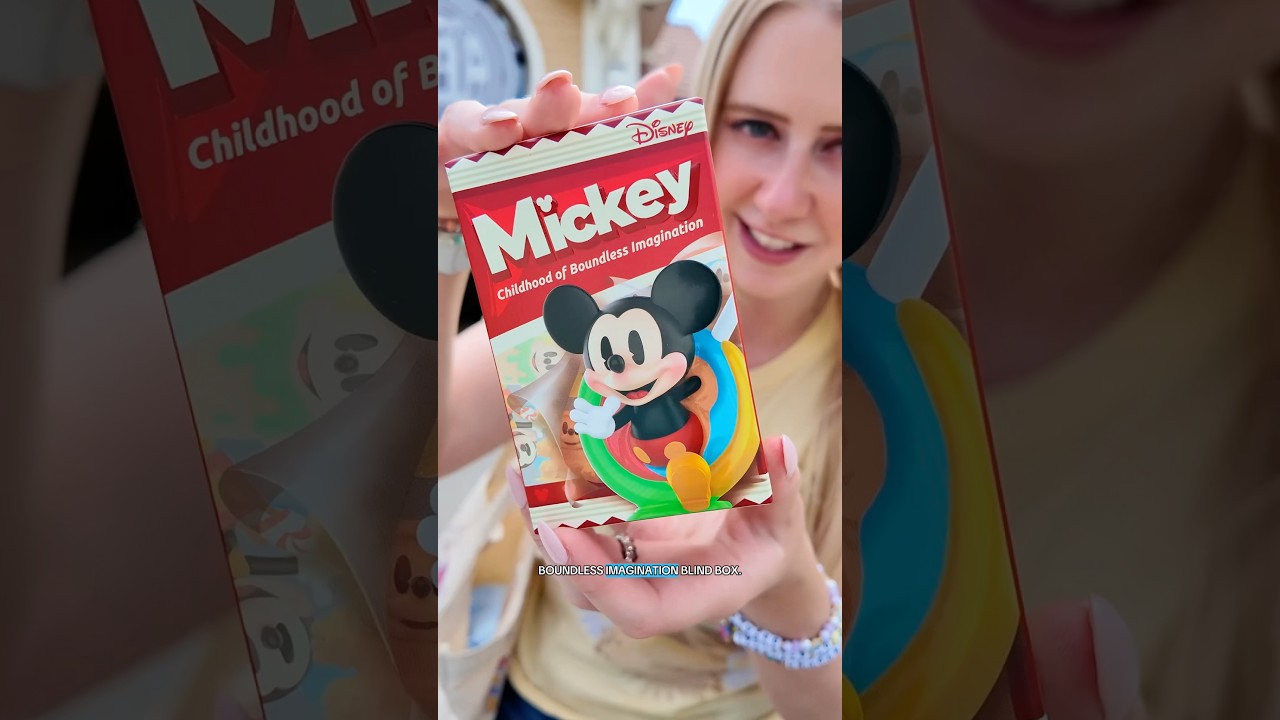 Mickey Snack Blind Boxes!🍭💖🐭 #disney #blindbox #unboxing #disneyworld