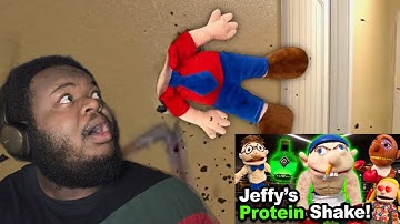 SML YTP: Jeffy’s Protein Shake! (REACTION) #glider #smlytp #jeffy 😂😂