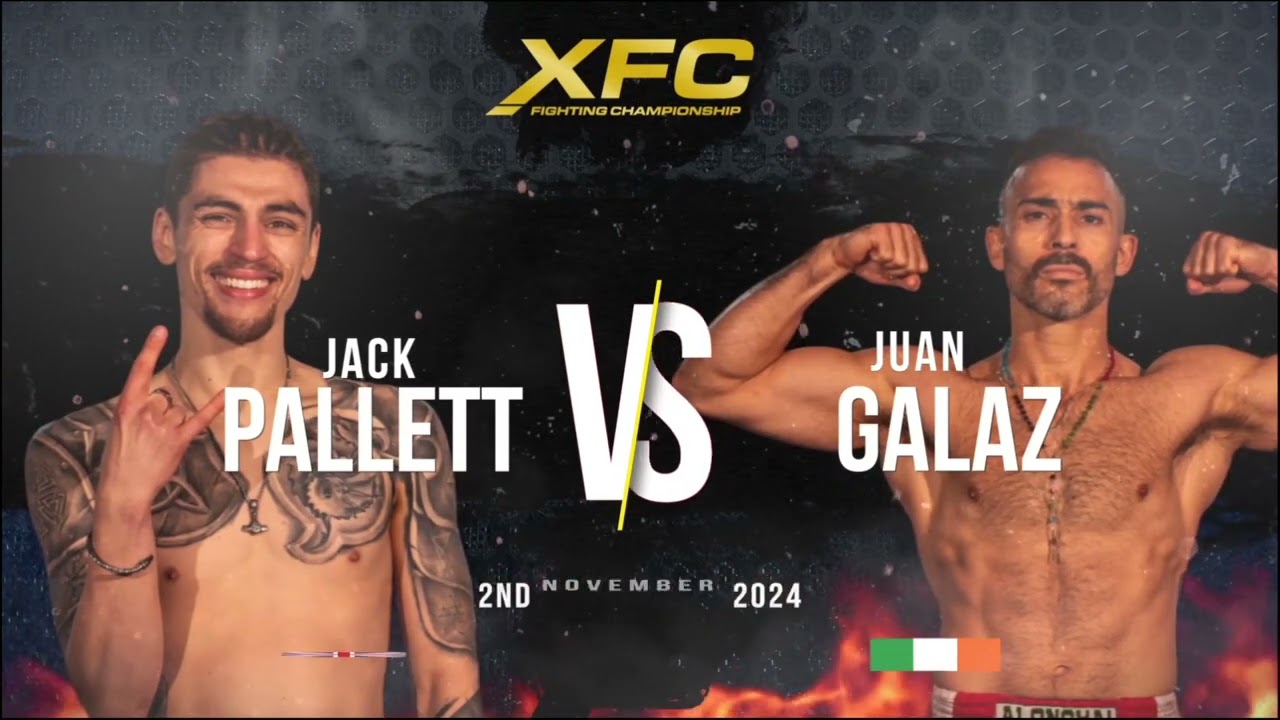Jake Palette (Fearless MMA) vs. Juan Galaz (Alonchai MT) at XFC in Birmingham 02/11/2024 