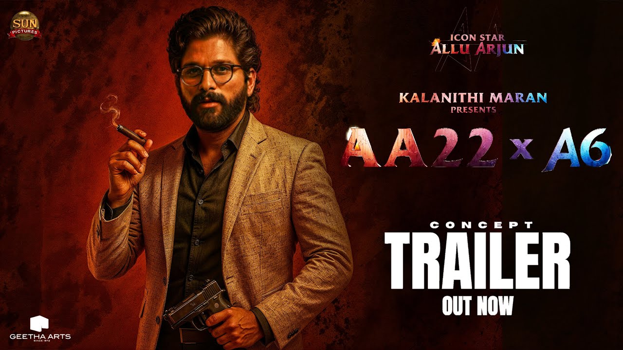 AA22 | Concept Trailer (HINDI) | Allu Arjun |Trisha K | Atlee | Sun ...