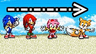Sonic Advance: Swap characters while playing