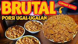 PENUH BANGET !!! BANJIR SEMUR AYAM MIE-NYA SAMPE GA KELIATAN !!! MIE AYAM PAKDE WONOGIRI !!