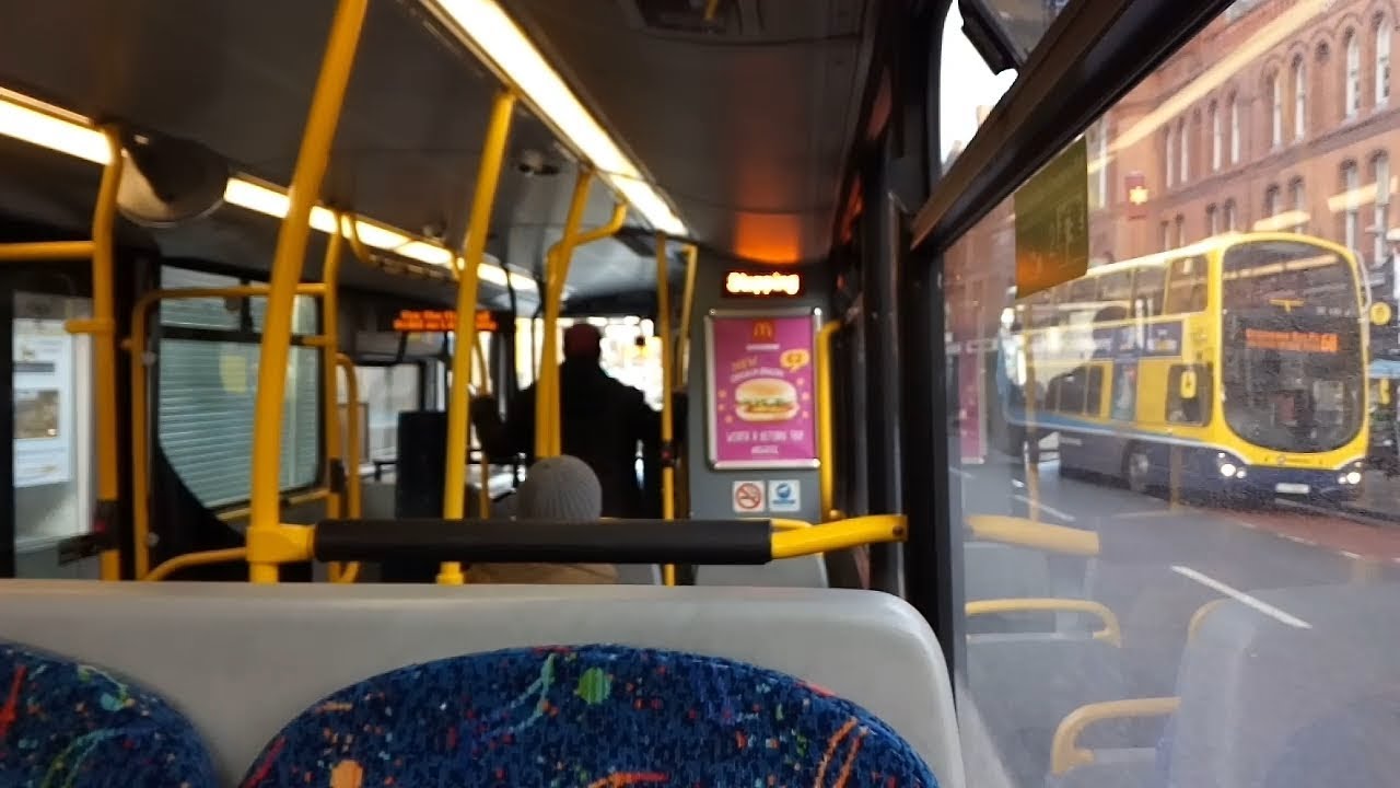 Dublin Bus - 140 Route from George’s Street to O’Connell Bridge, Dublin