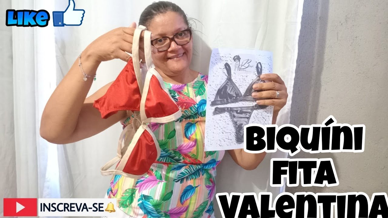 Chegou A modelagem do biquíni de marquinha Valentina