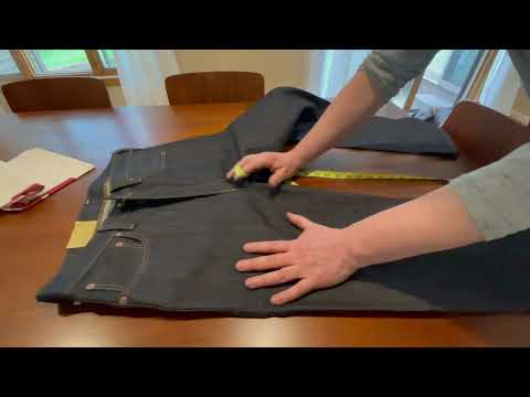 Levi's 1947 LVC "JAPAN" 501 MEN'S JEANS - Unboxing and measurements.