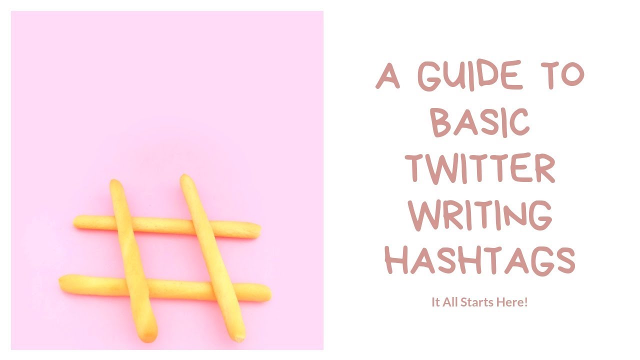 Basic Twitter Writing Tags: A Beginner's Guide