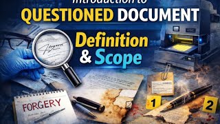 Celebrity Introduction to Questioned documents | Definition and scope| UGC NET| CUET| FACT  Net Worth