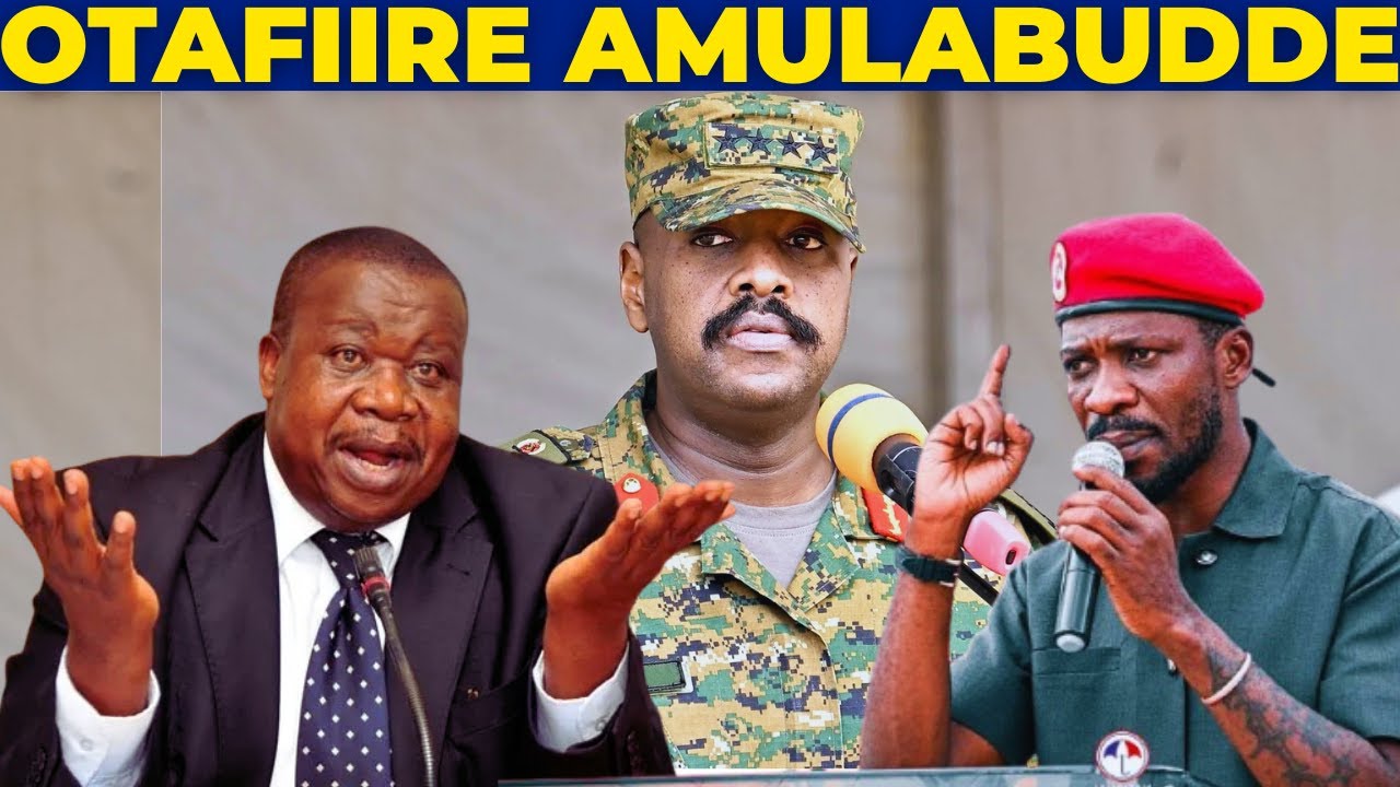 TUKOOYE EFUJJO LYO! KAHINDA OTAFIIRE ALABUDDE MUHOOZI & MUSEVENI KU BOBI WINE-MUKOMYE OBUTEMU BWAMWE