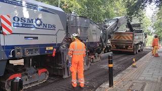 OSM Road Planer at work on Alton Road (Day 2) (20.08.2026)