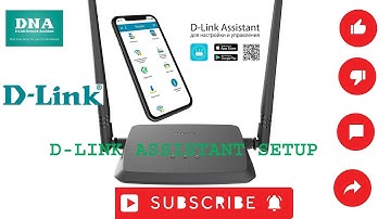 D-Link assistant app DIR-615 configuration