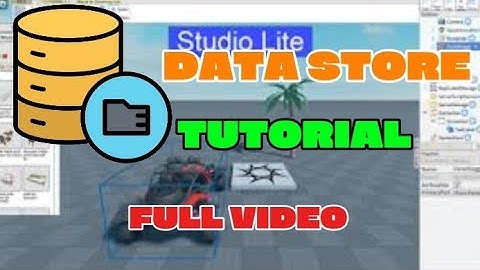 How to make a roblox studio lite datastore