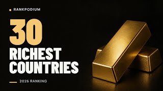 Top 30 RICHEST Countries in the World 2026 (Ranked by GDP per Capita) 💰
