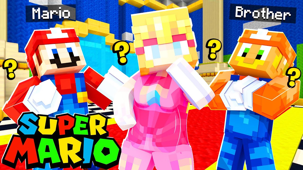 Who Is The FATHER Of Peach's BABY?! Minecraft Super Mario [164] YouTube