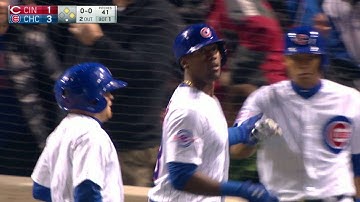 CIN@CHC: Soler hits sac fly to plate Rizzo in the 1st