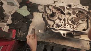 Honda Chaly bouten carterdeksel volgorde - Order bolts carter