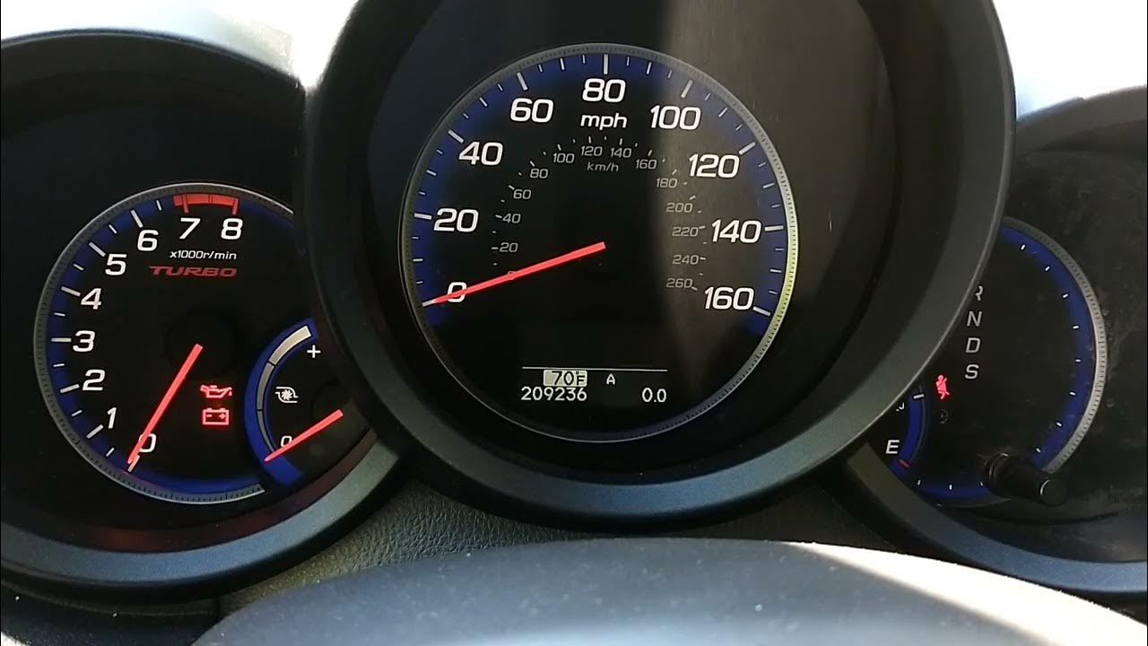 2008 Acura RDX Trip A/B reset - YouTube