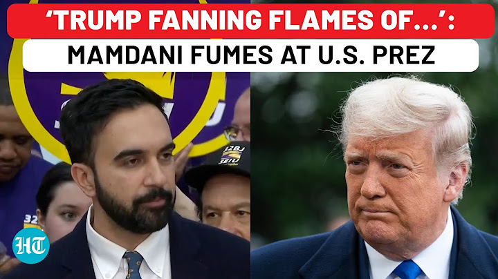 After Trump’s Arrest Threat, Mamdani Fires Back At U.S. President; ‘He Wants To Distract From…’