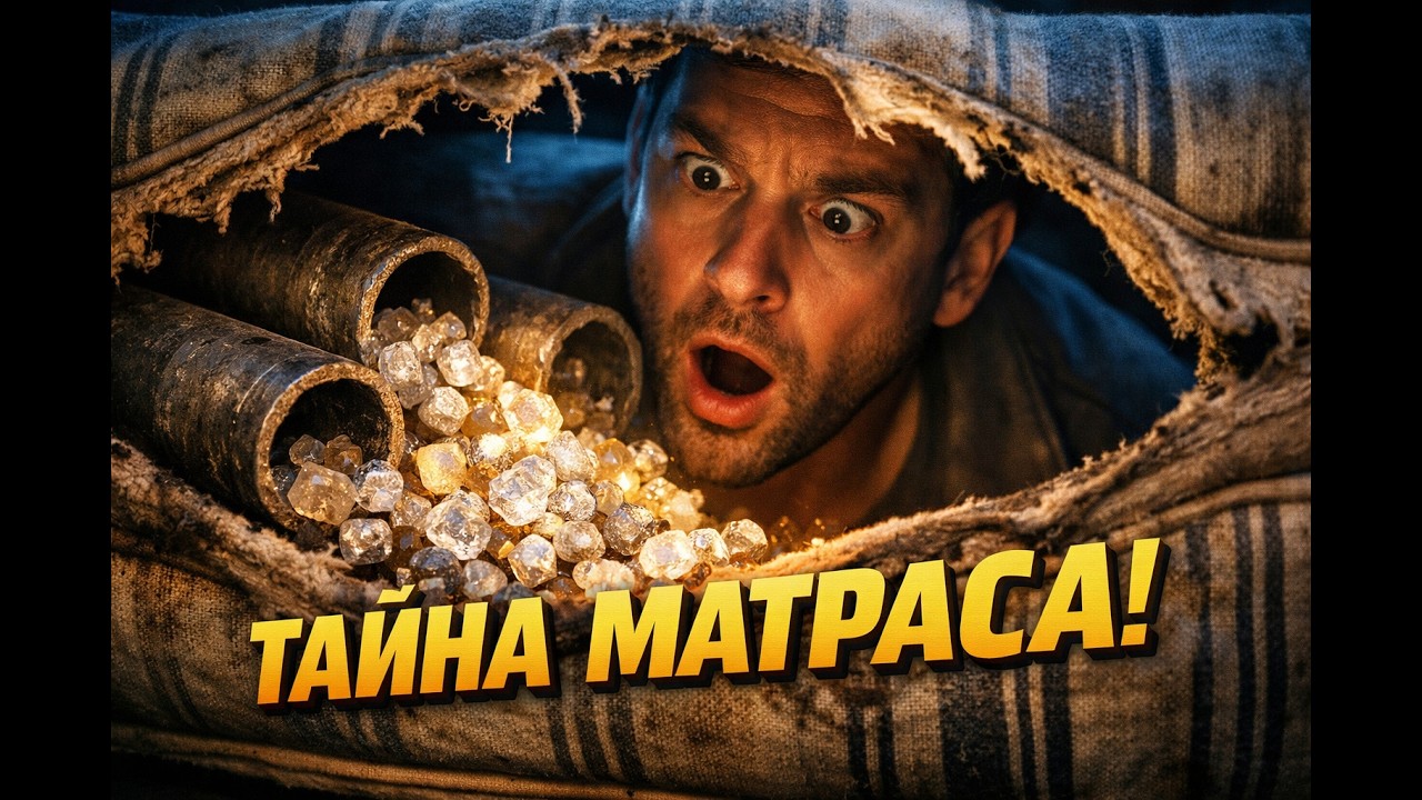 Бабушка-нищенка оставила внуку старый матрас. Он хотел его выкинуть, но внутри он НАШЕЛ...