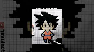 Goku Pixel Art Tutorial
